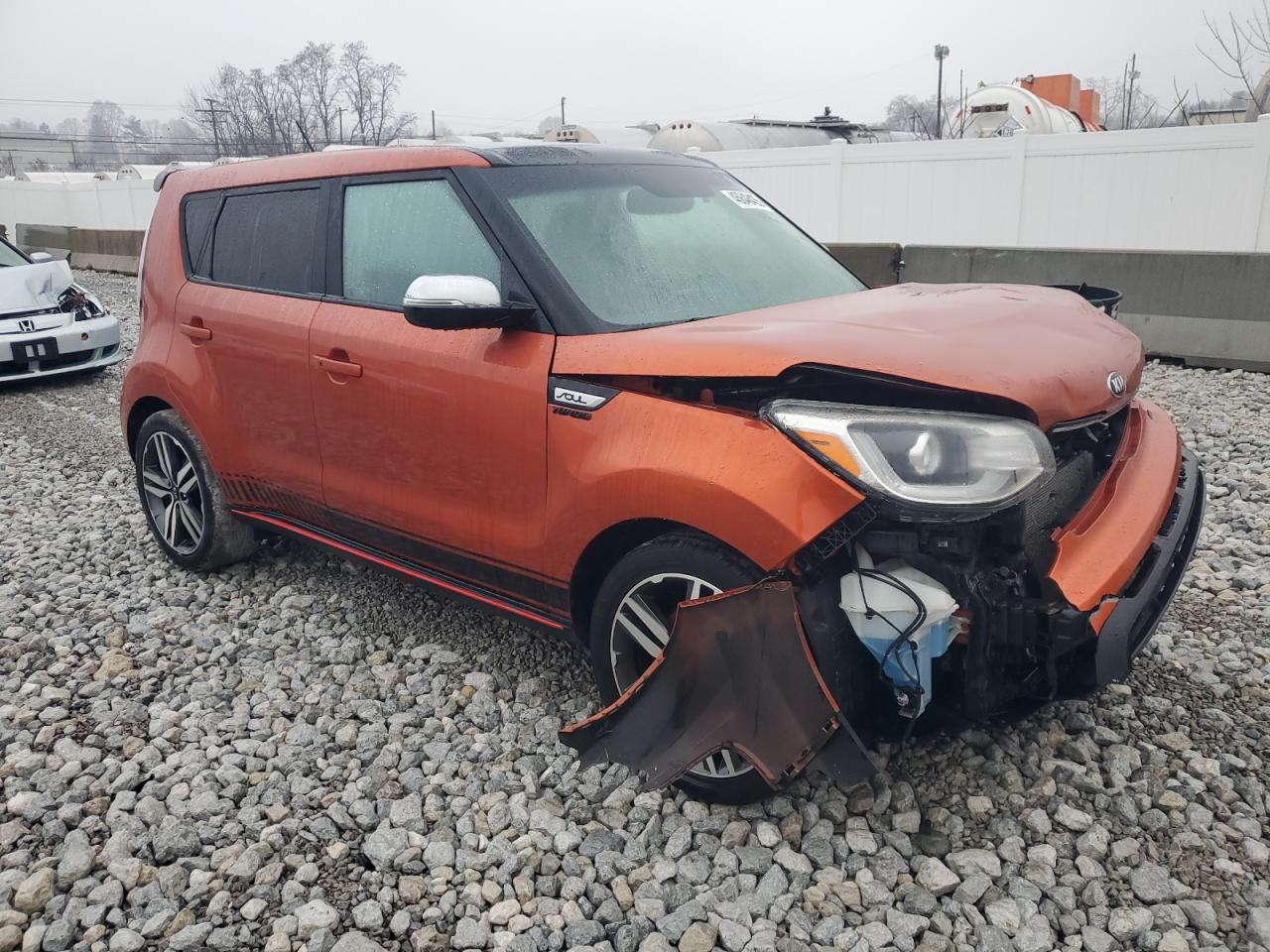 2018 KIA Soul VIN KNDJX3AA5J7588446 Copart auction photo, front end / minor dent/scratches damage thumbnail 4