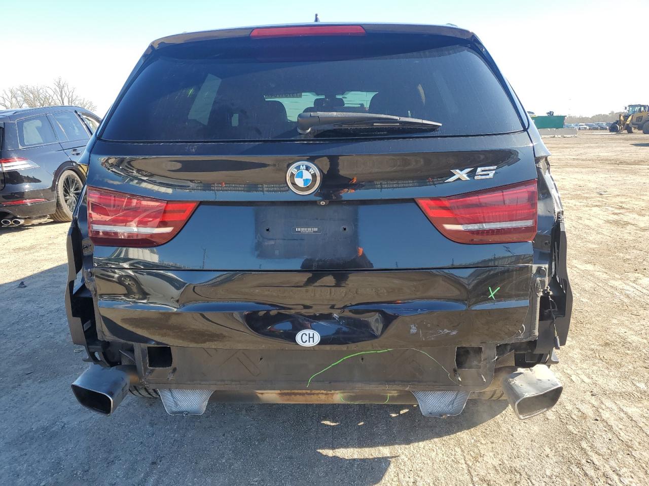 2014 BMW X5 VIN 5UXKR0C58E0K43230 Copart auction photo, all over damage thumbnail 6