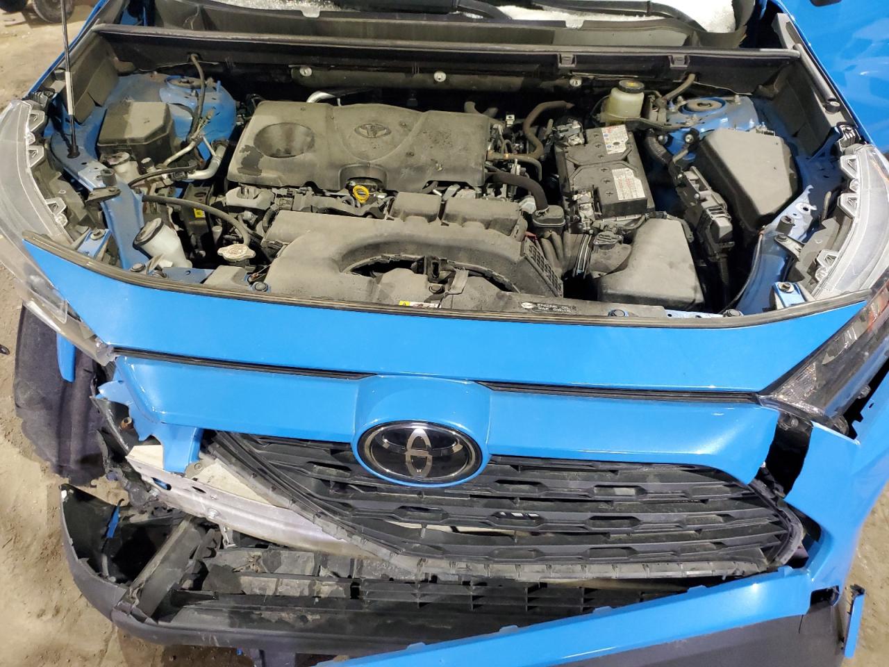 2020 Toyota RAV 4 VIN JTMF1RFV5LD066507 Copart auction photo, front end damage thumbnail 12