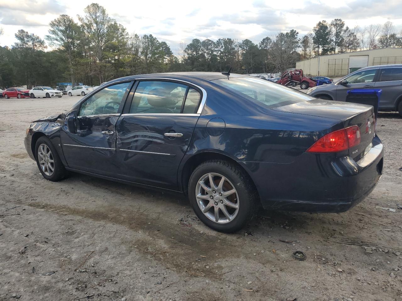 2007 Buick Lucerne VIN 1G4HD57277U158166 Copart auction photo, side damage thumbnail 2