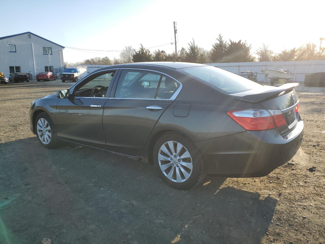 2013 Honda Accord VIN 1HGCR2F76DA255045 Copart auction photo, rear end / minor dent/scratches damage thumbnail 2