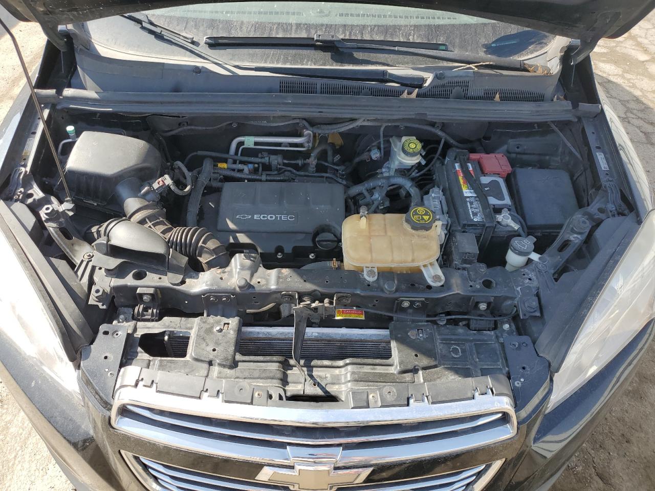 2016 Chevrolet Trax VIN KL7CJLSB8GB740983 Copart auction photo, mechanical damage thumbnail 11