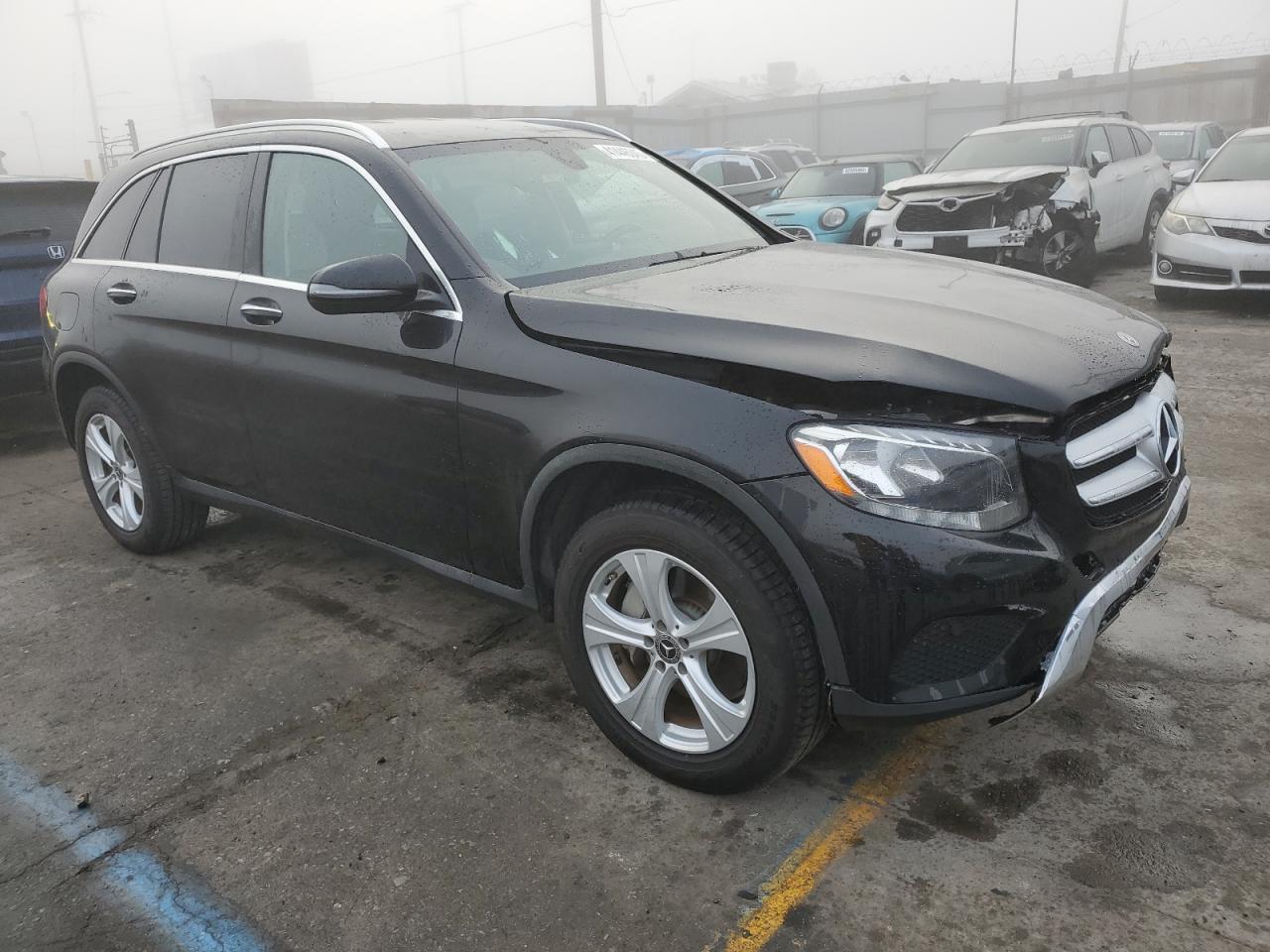 2018 Mercedes-Benz GLC VIN WDC0G4JB9JV083977 Copart auction photo, front end damage thumbnail 4