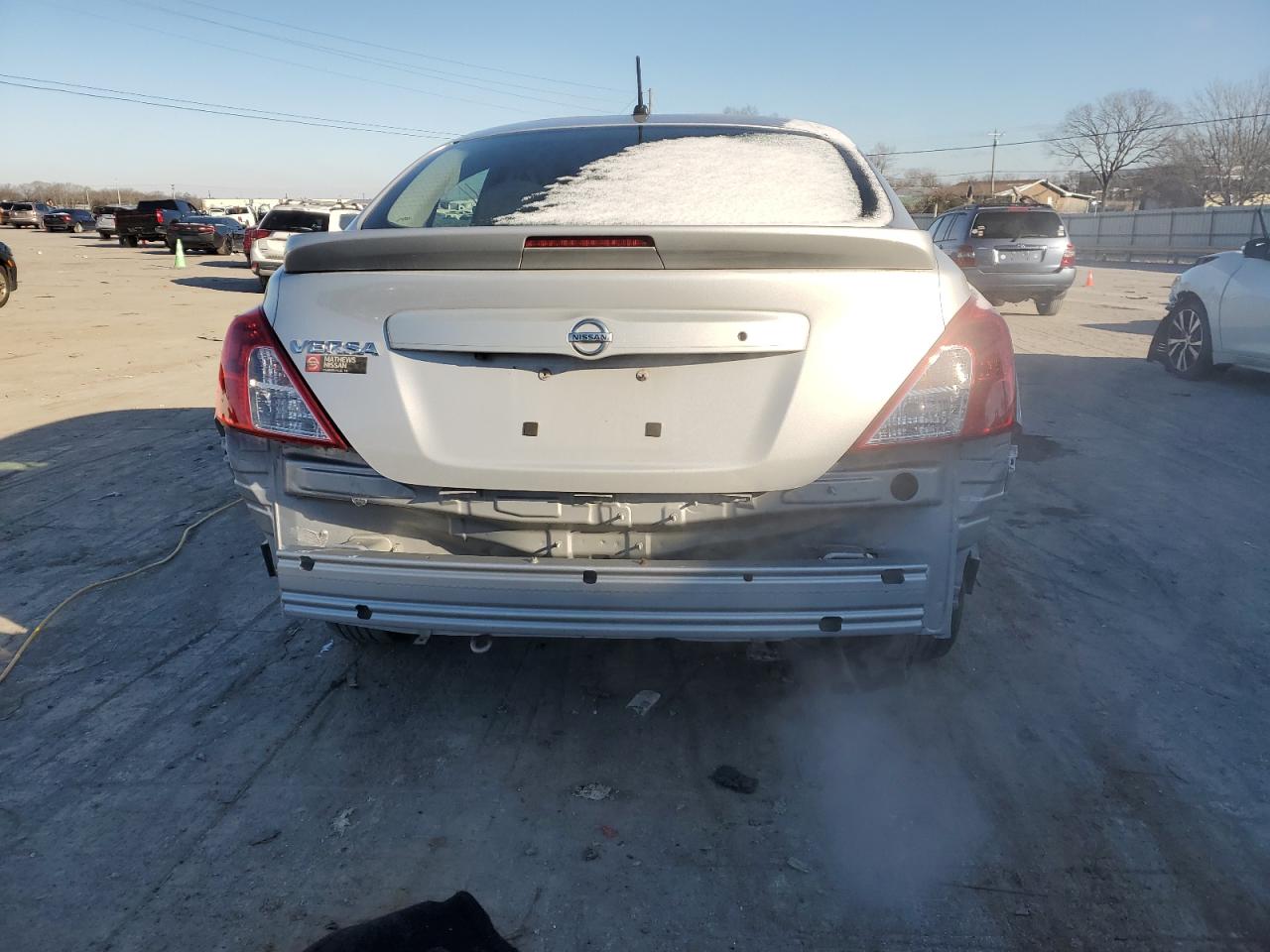 2019 Nissan Versa VIN 3N1CN7AP0KL805508 Copart auction photo, all over damage thumbnail 6