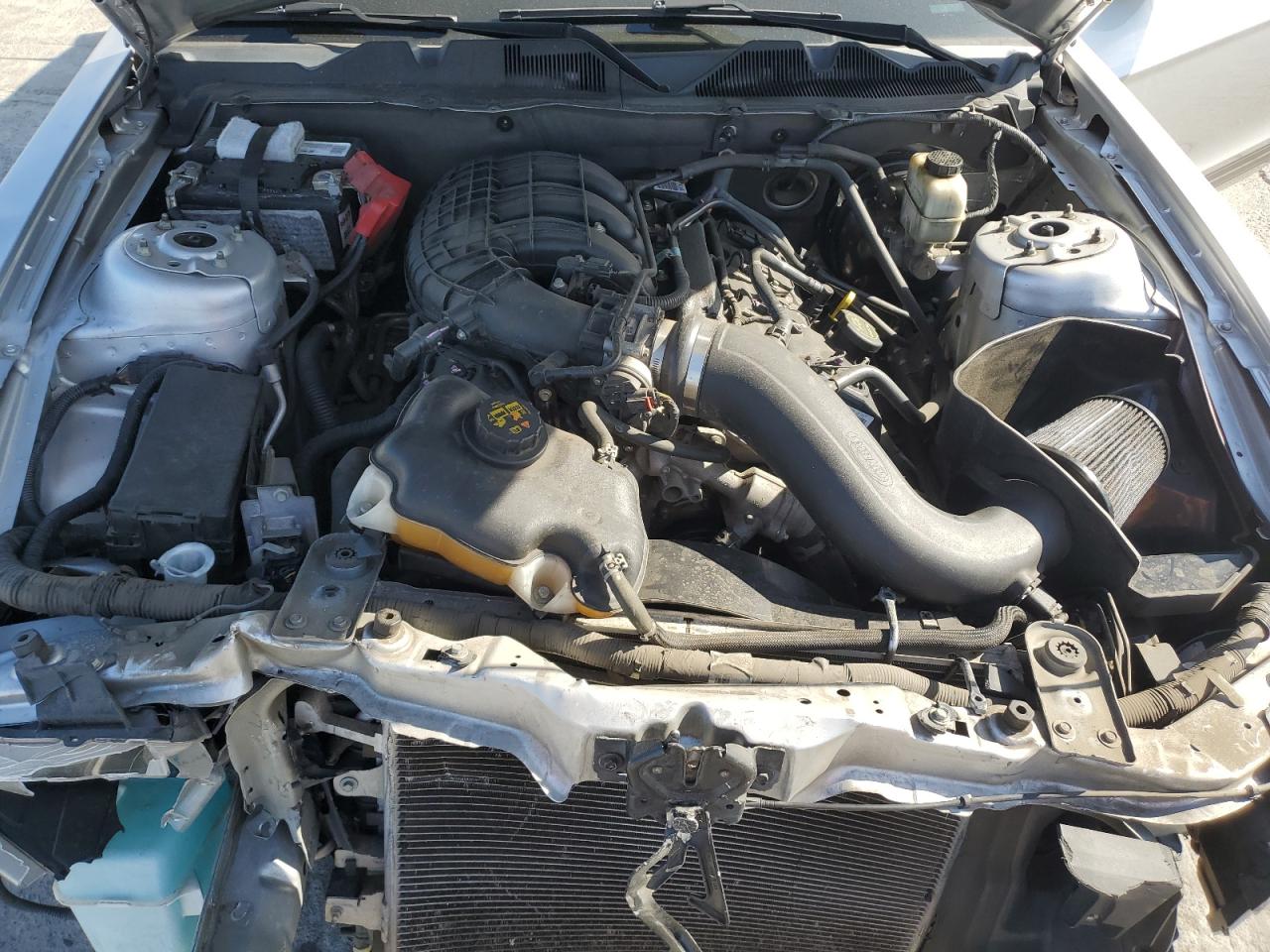 2014 Ford Mustang VIN 1ZVBP8AM8E5284876 Copart auction photo, front end / rear end damage thumbnail 12