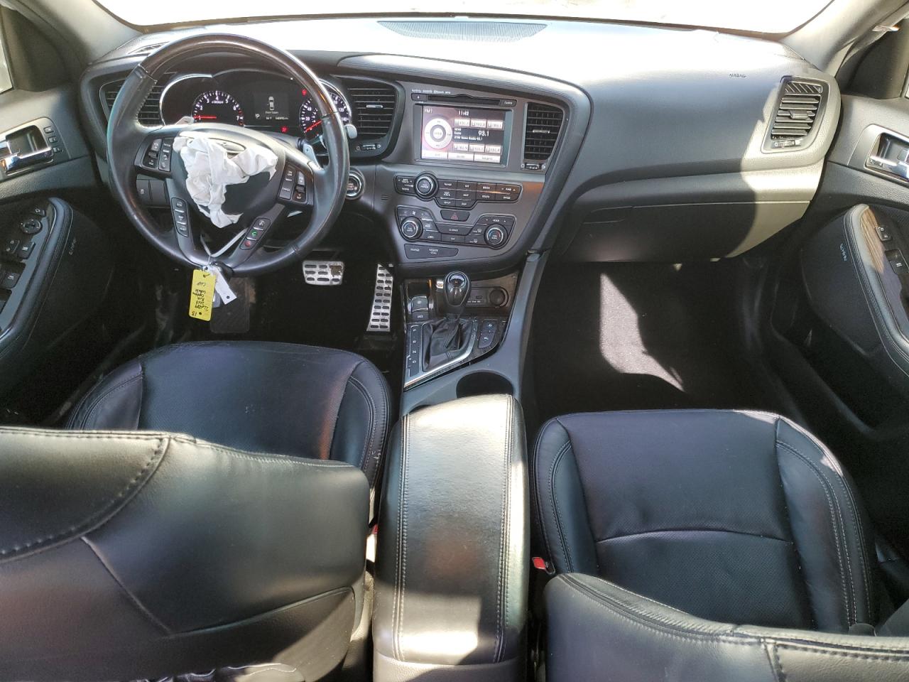 2013 KIA Optima VIN 5XXGR4A63DG204567 Copart auction photo, front end / side damage thumbnail 8