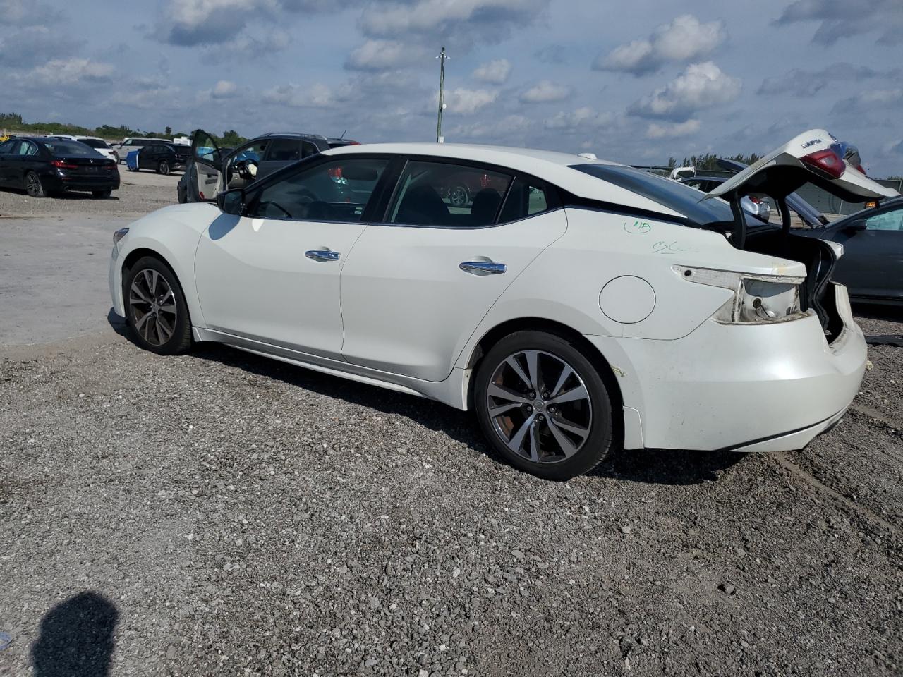 2017 Nissan Maxima VIN 1N4AA6AP6HC439770 Copart auction photo, rear end damage thumbnail 2