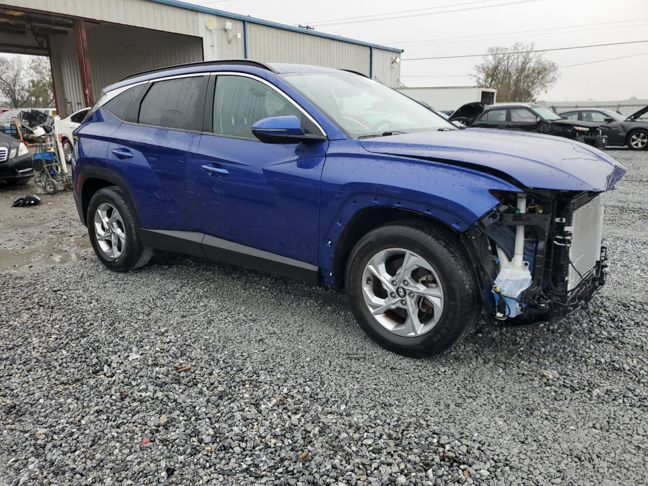 2022 Hyundai Tucson VIN 5NMJB3AE9NH024458 Copart auction photo, front end damage thumbnail 4