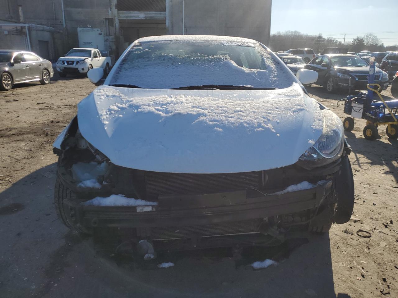 2013 Hyundai Elantra VIN 5NPDH4AE9DH157191 Copart auction photo, all over damage thumbnail 5