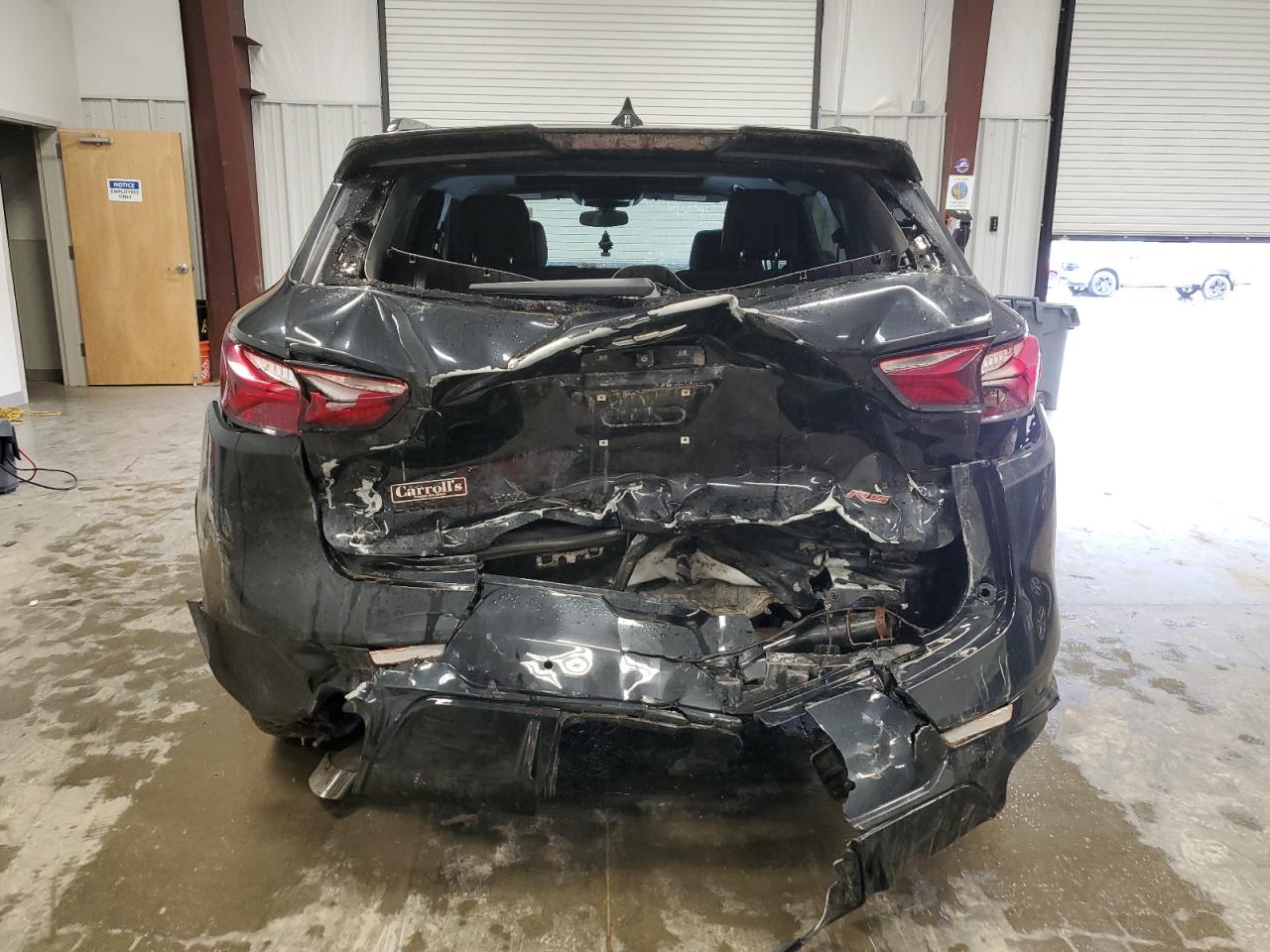 2019 Chevrolet Blazer VIN 3GNKBJRS1KS685433 Copart auction photo, rear end damage thumbnail 6