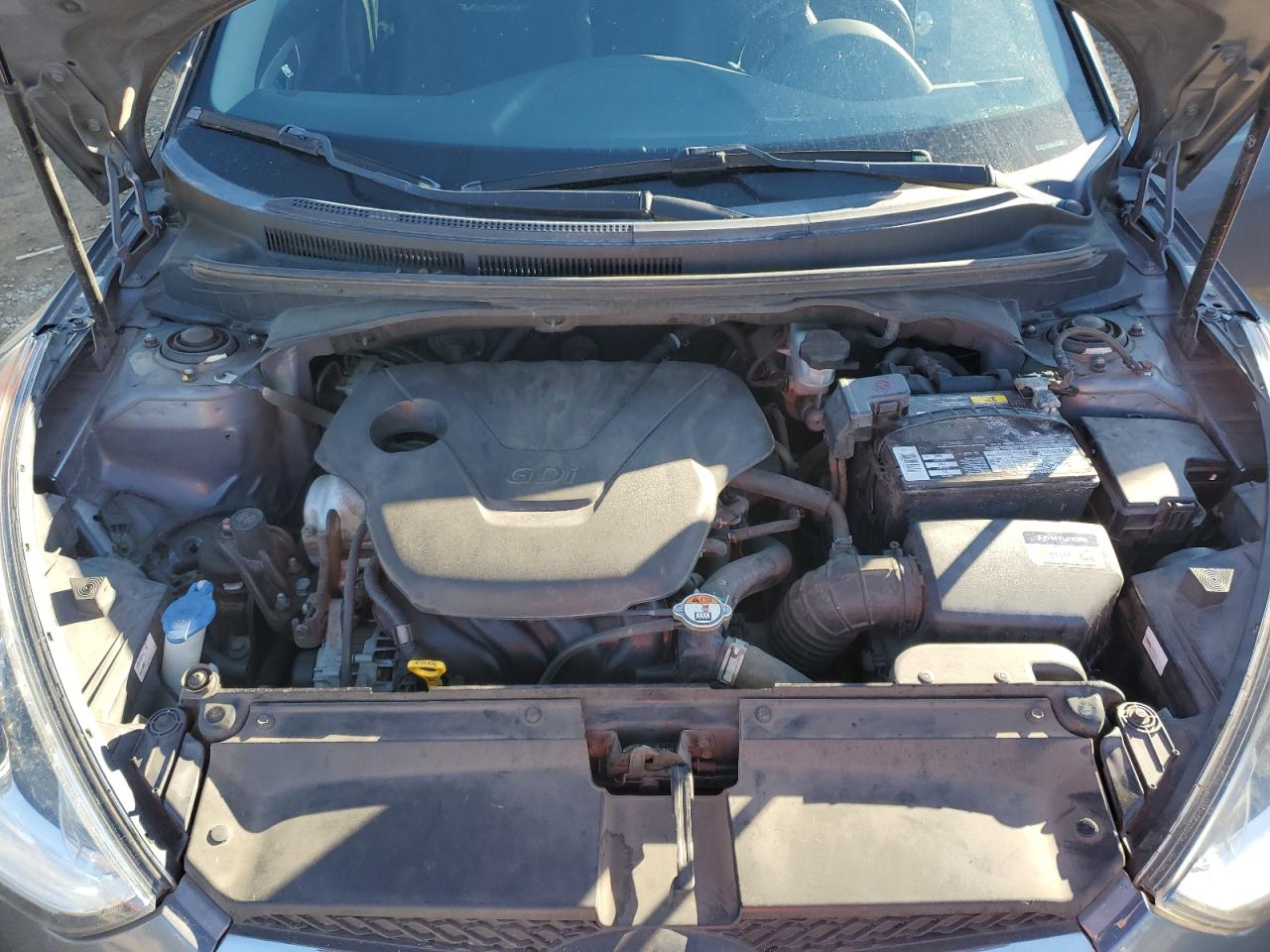 2017 Hyundai Veloster VIN KMHTC6ADXHU315459 Copart auction photo, mechanical damage thumbnail 11