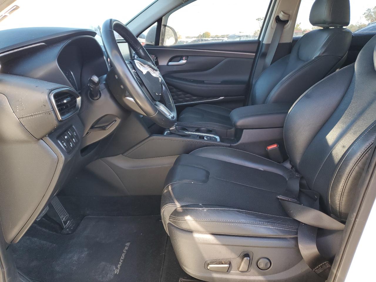 2020 Hyundai Santa Fe VIN 5NMS3CAD0LH281174 Copart auction photo, front end / side damage thumbnail 7