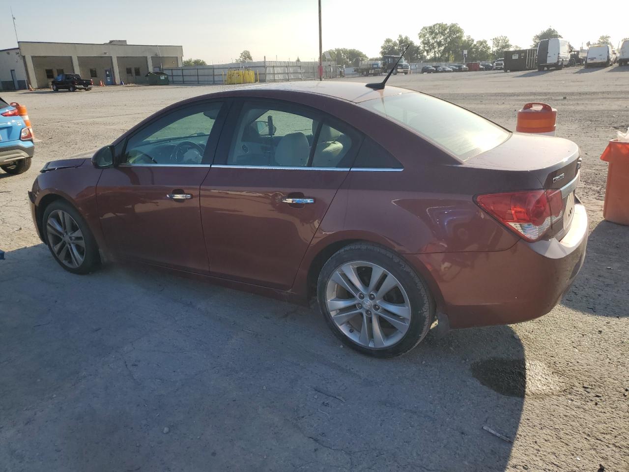 2013 Chevrolet Cruze VIN 1G1PG5SB1D7101916 Copart auction photo, front end / minor dent/scratches damage thumbnail 2