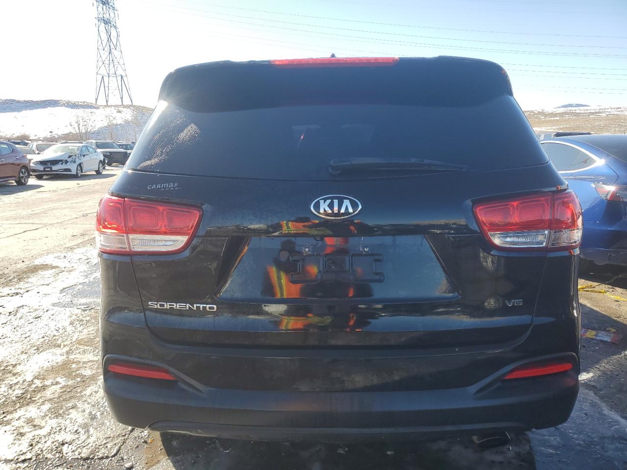 2016 KIA Sorento VIN 5XYPGDA58GG150261 Copart auction photo, vandalism / front end damage thumbnail 6