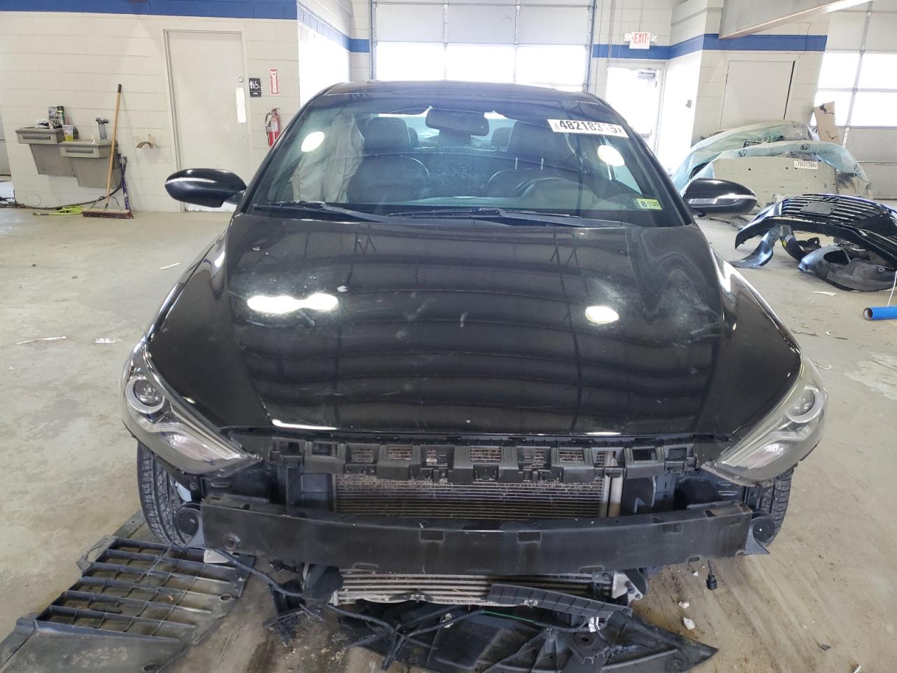 2018 Hyundai Elantra VIN KMHD04LB0JU611299 Copart auction photo, all over damage thumbnail 5