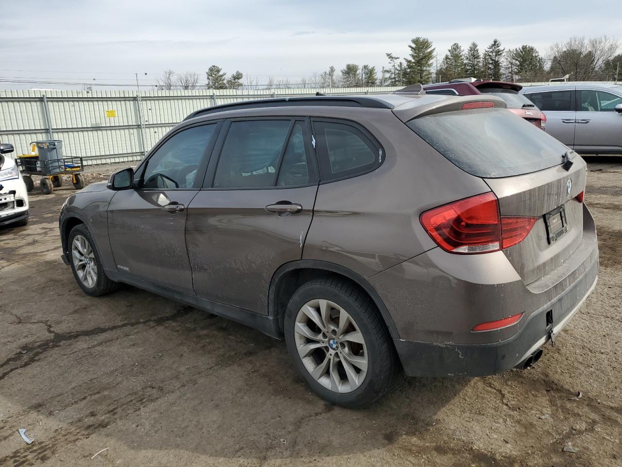 2014 BMW X1 VIN WBAVL1C5XEVY14142 Copart auction photo, front end damage thumbnail 2