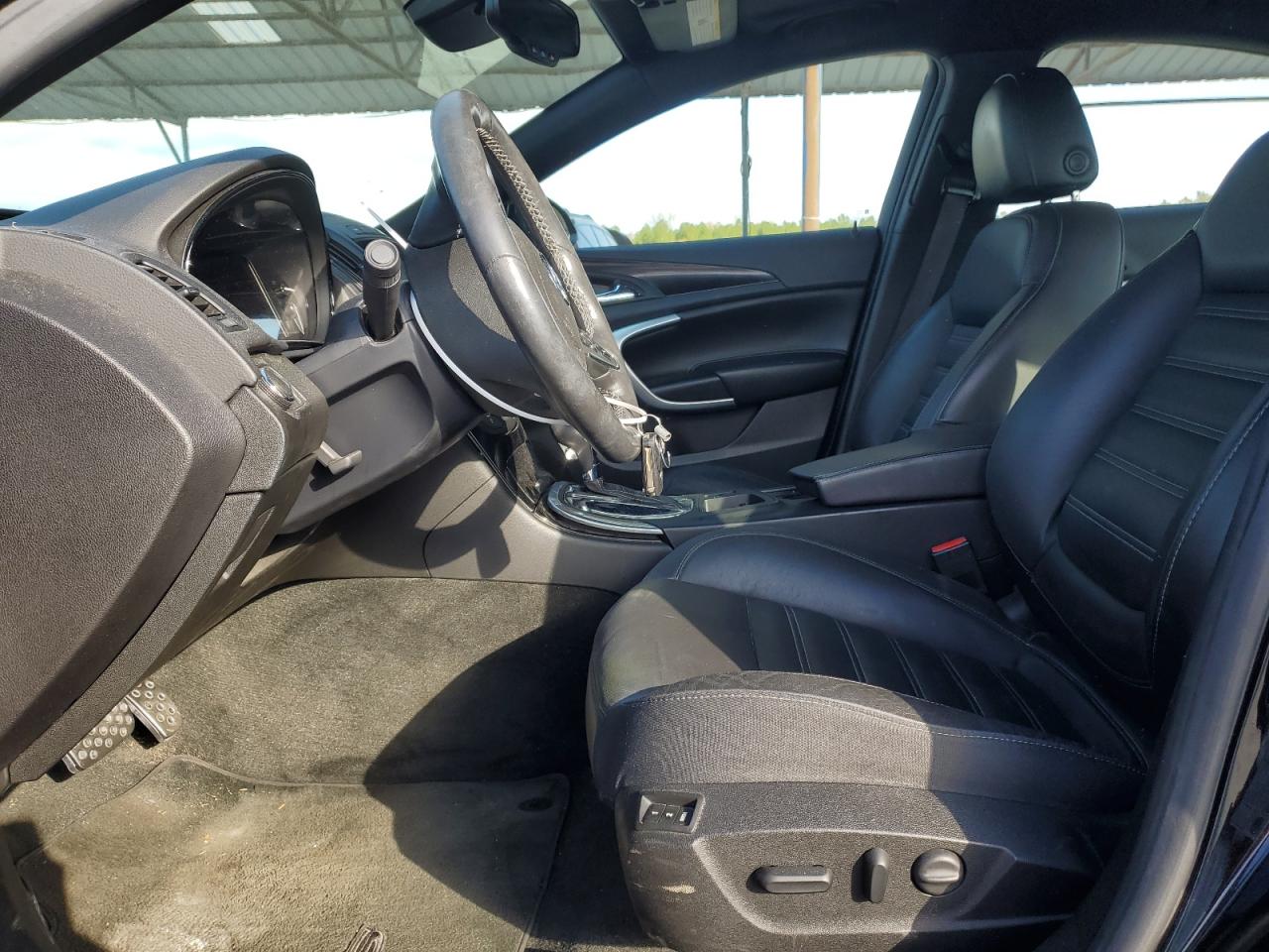 2016 Buick Regal VIN 2G4GU5GX4G9116056 Copart auction photo, front end / side damage thumbnail 7