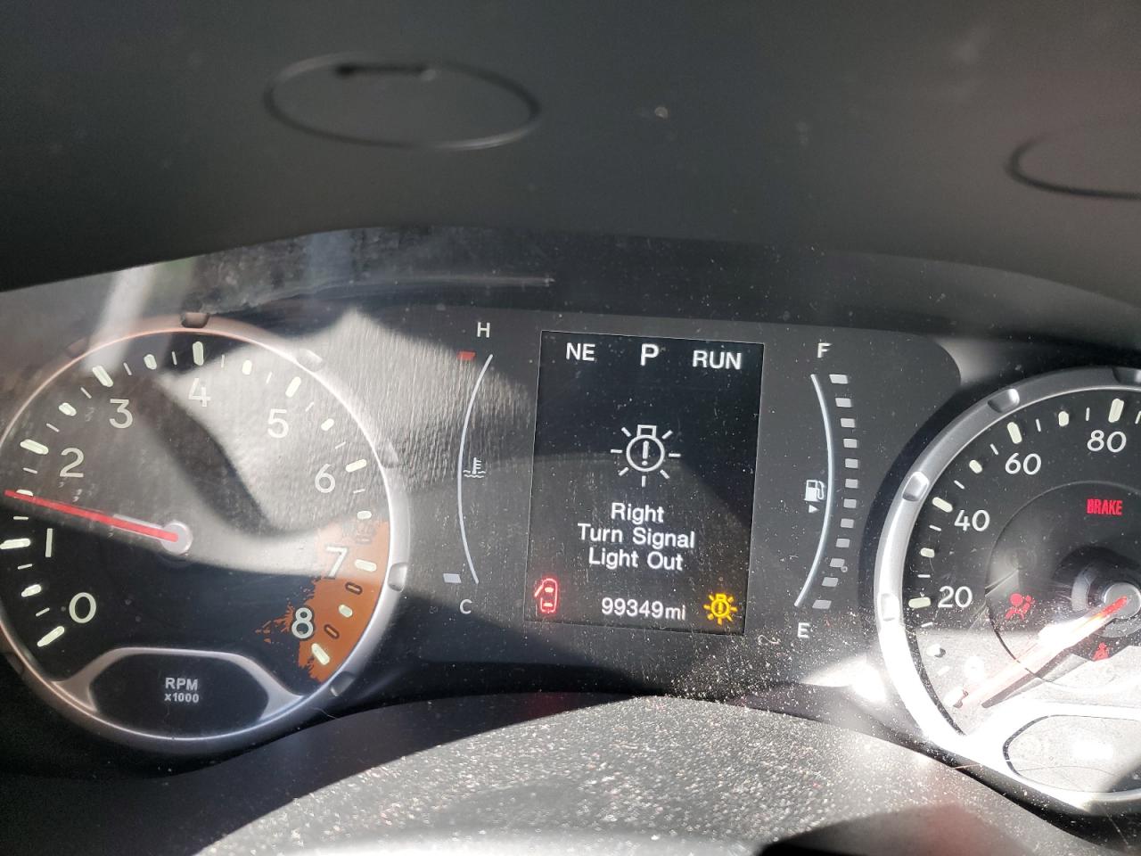 2017 Jeep Renegade VIN ZACCJABB9HPE91284 Copart auction photo, side damage thumbnail 8