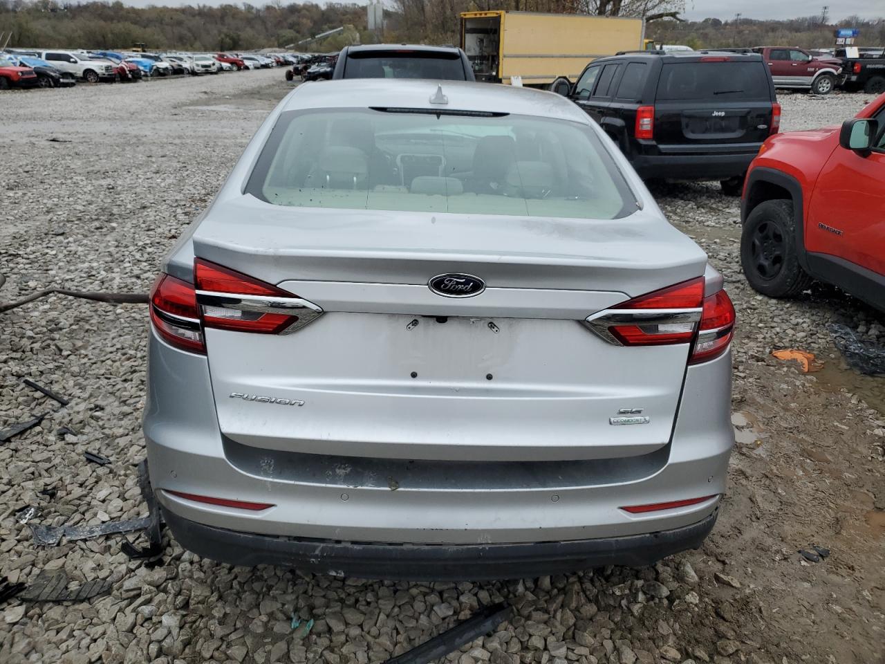 2019 Ford Fusion VIN 3FA6P0HD0KR255530 Copart auction photo, front end damage thumbnail 6