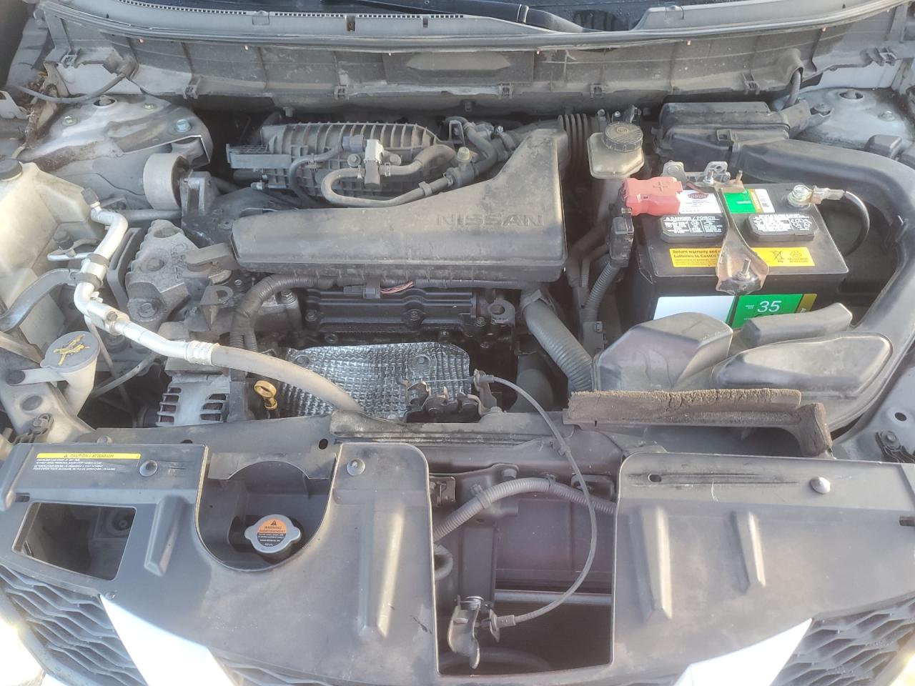 2014 Nissan Rogue VIN 5N1AT2MT0EC750768 Copart auction photo, all over damage thumbnail 11