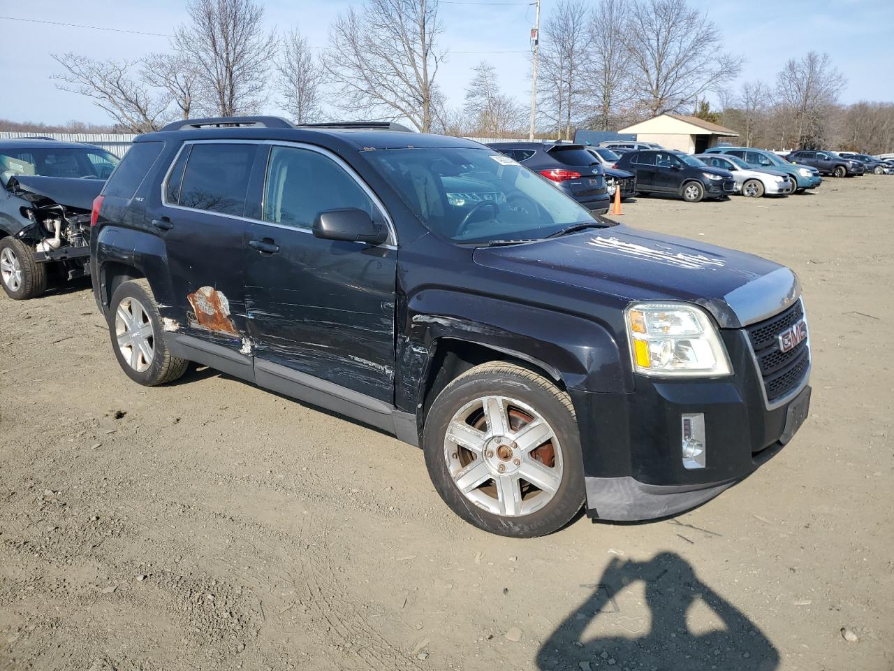 2010 GMC Terrain VIN 2CTALFEW6A6365274 Copart auction photo, side / minor dent/scratches damage thumbnail 4