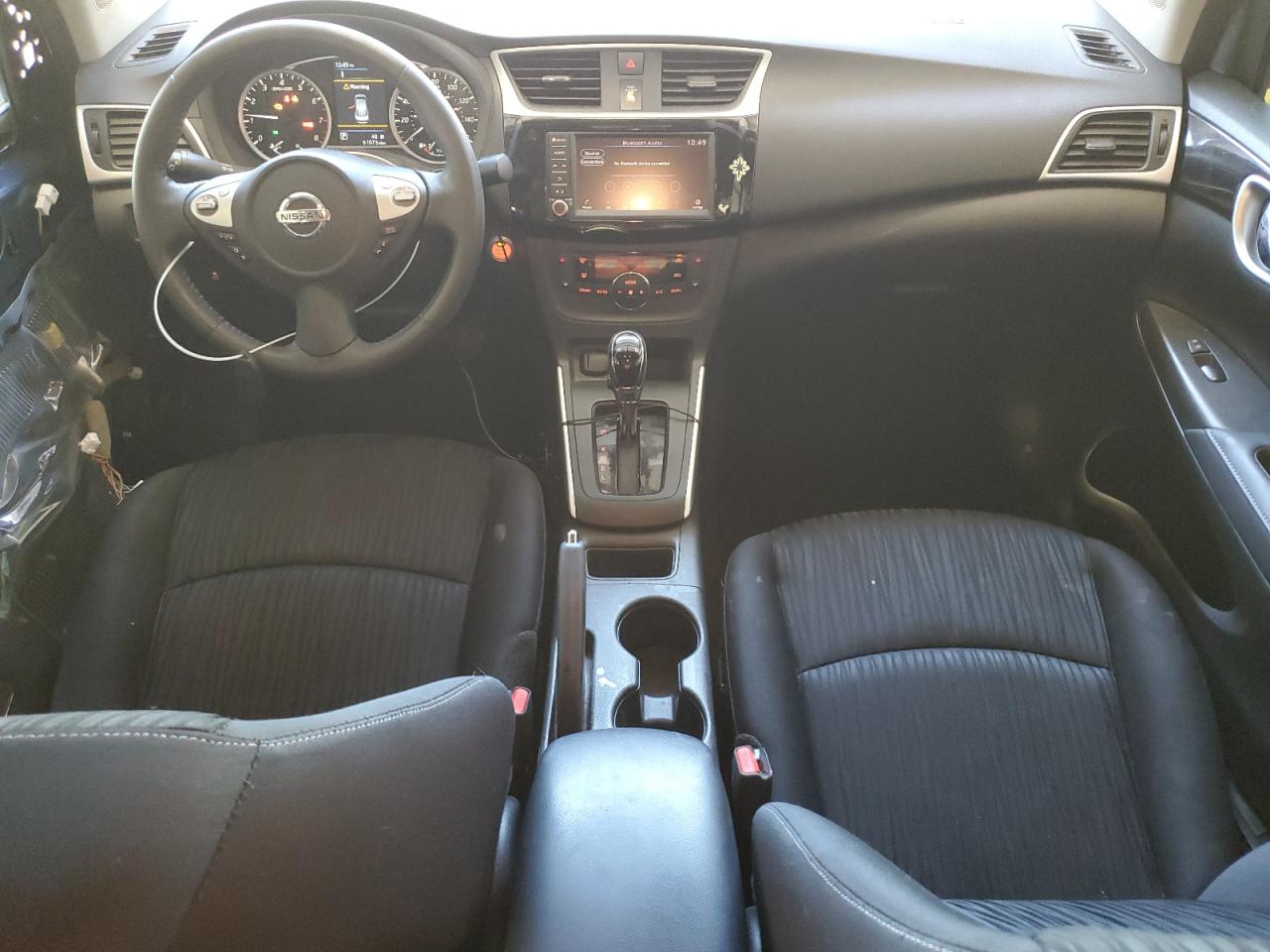 2019 Nissan Sentra VIN 3N1AB7APXKY243734 Copart auction photo, front end / minor dent/scratches damage thumbnail 8
