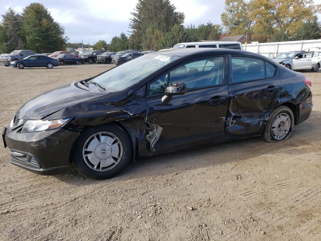 2013 Honda Civic VIN 2HGFB2F69DH550246