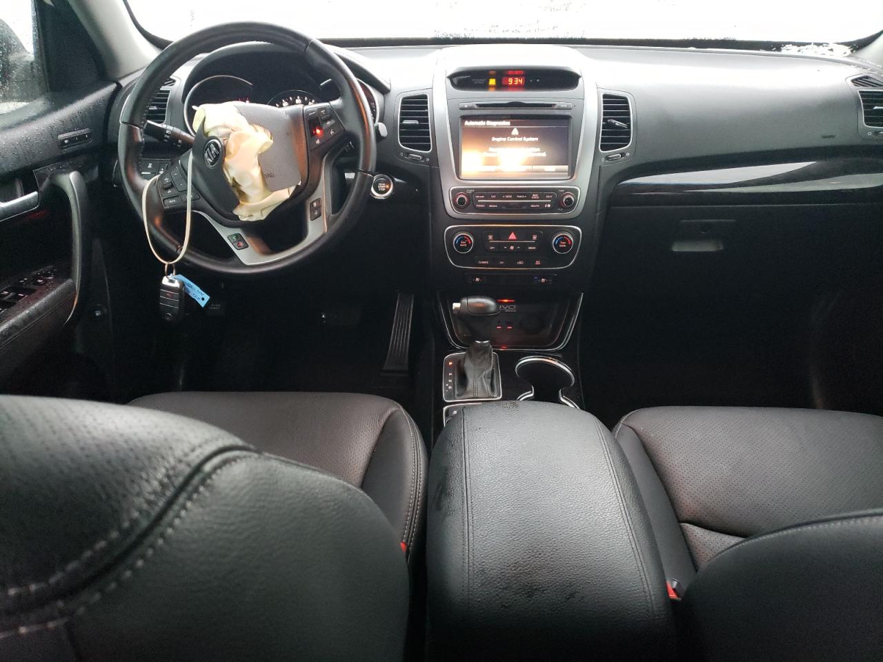 2014 KIA Sorento VIN 5XYKWDA79EG541415 Copart auction photo, front end damage thumbnail 8