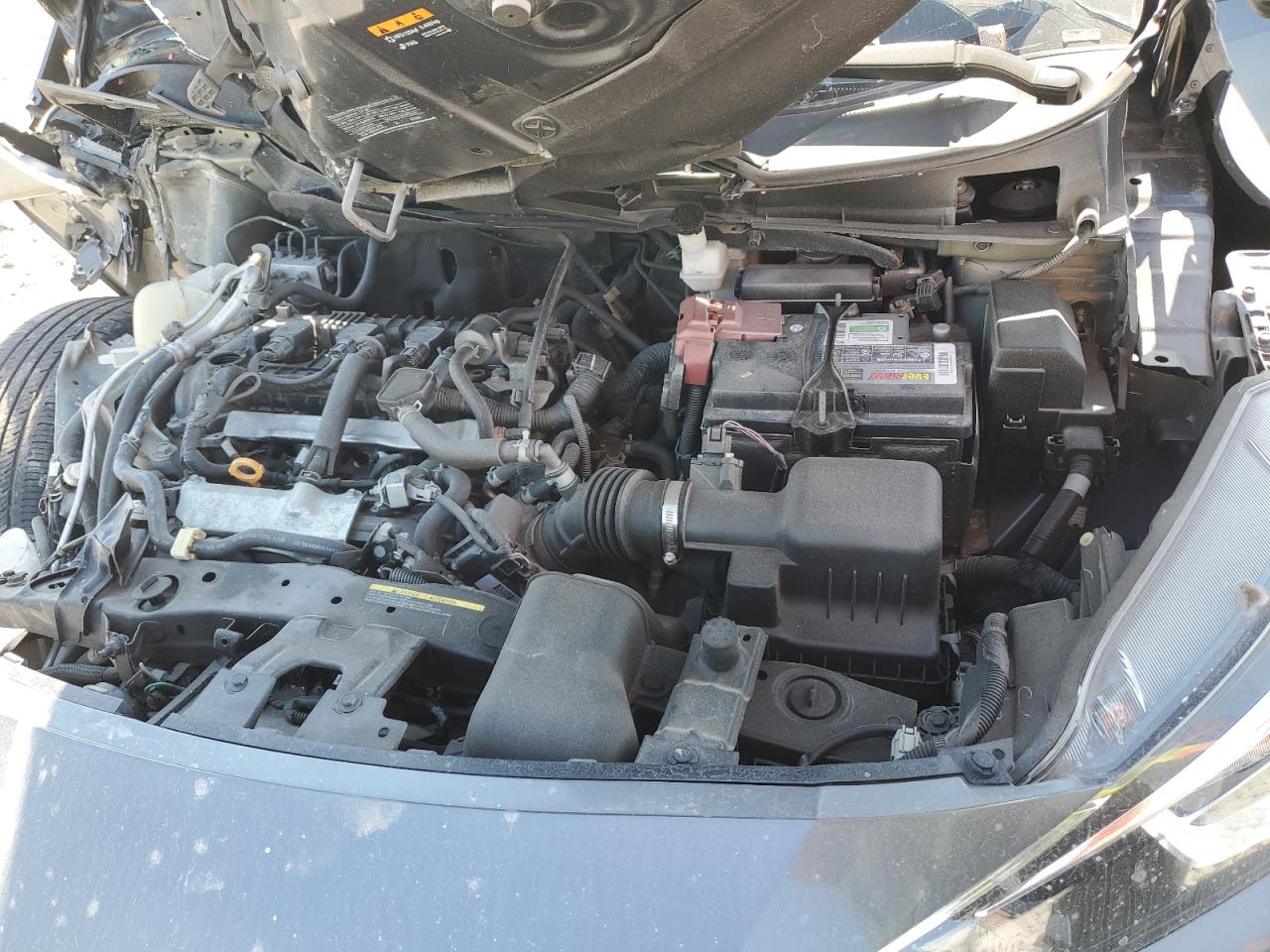 2021 Nissan Versa VIN 3N1CN8DV6ML855963 Copart auction photo, front end damage thumbnail 13