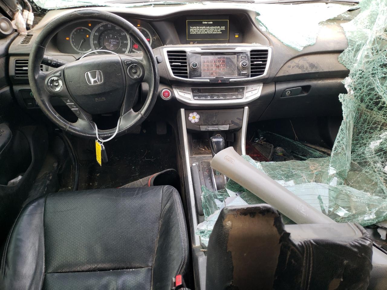 2014 Honda Accord VIN 1HGCR2F87EA010040 Copart auction photo, rollover damage thumbnail 8