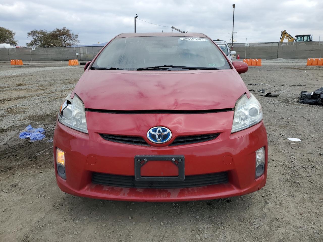 2010 Toyota Prius VIN JTDKN3DU1A0091242 Copart auction photo, front end / side damage thumbnail 5