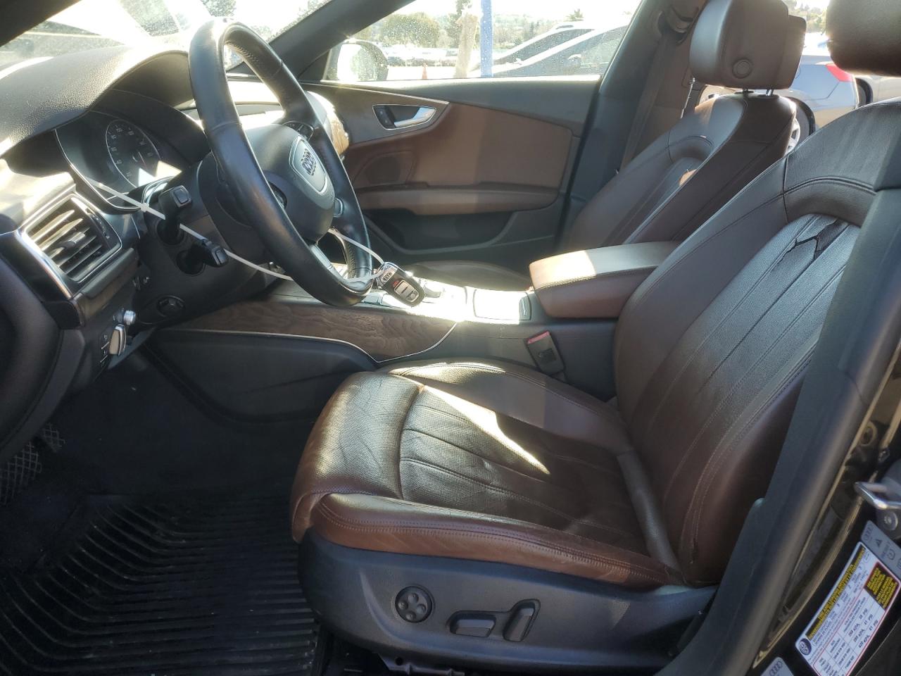 2013 Audi A7 VIN WAU3GBFC4DN073870 Copart auction photo, front end / mechanical damage thumbnail 7