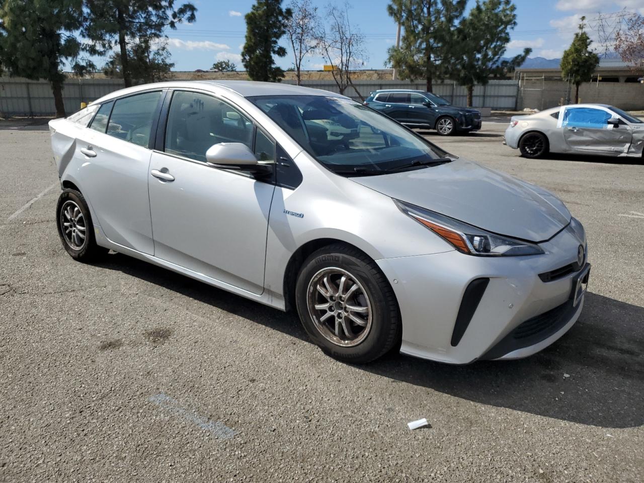 2020 Toyota Prius VIN JTDKARFU6L3126421 Copart auction photo, rear end damage thumbnail 4