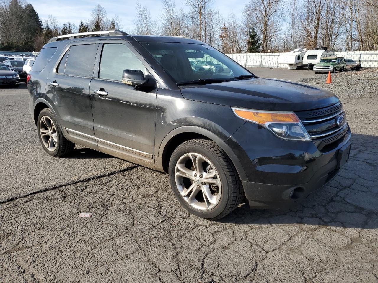 2011 Ford Explorer VIN 1FMHK8F89BGA57022 Copart auction photo, side damage thumbnail 4