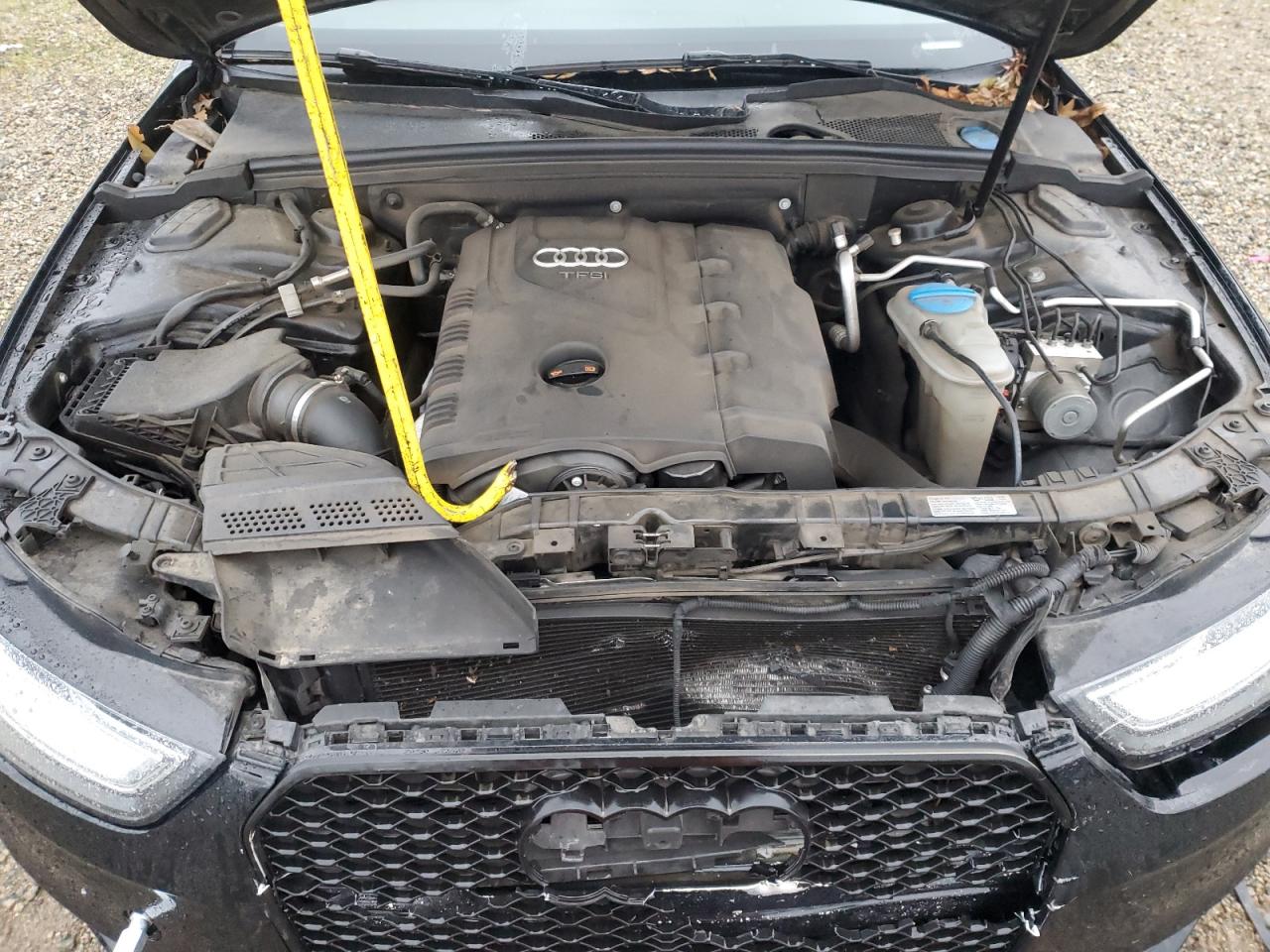 2013 Audi A4 VIN WAUAFAFL4DN048505 Copart auction photo, front end damage thumbnail 11
