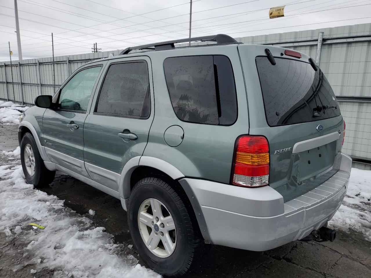 2007 Ford Escape VIN 1FMCU59H27KB61581 Copart auction photo, front end damage thumbnail 2