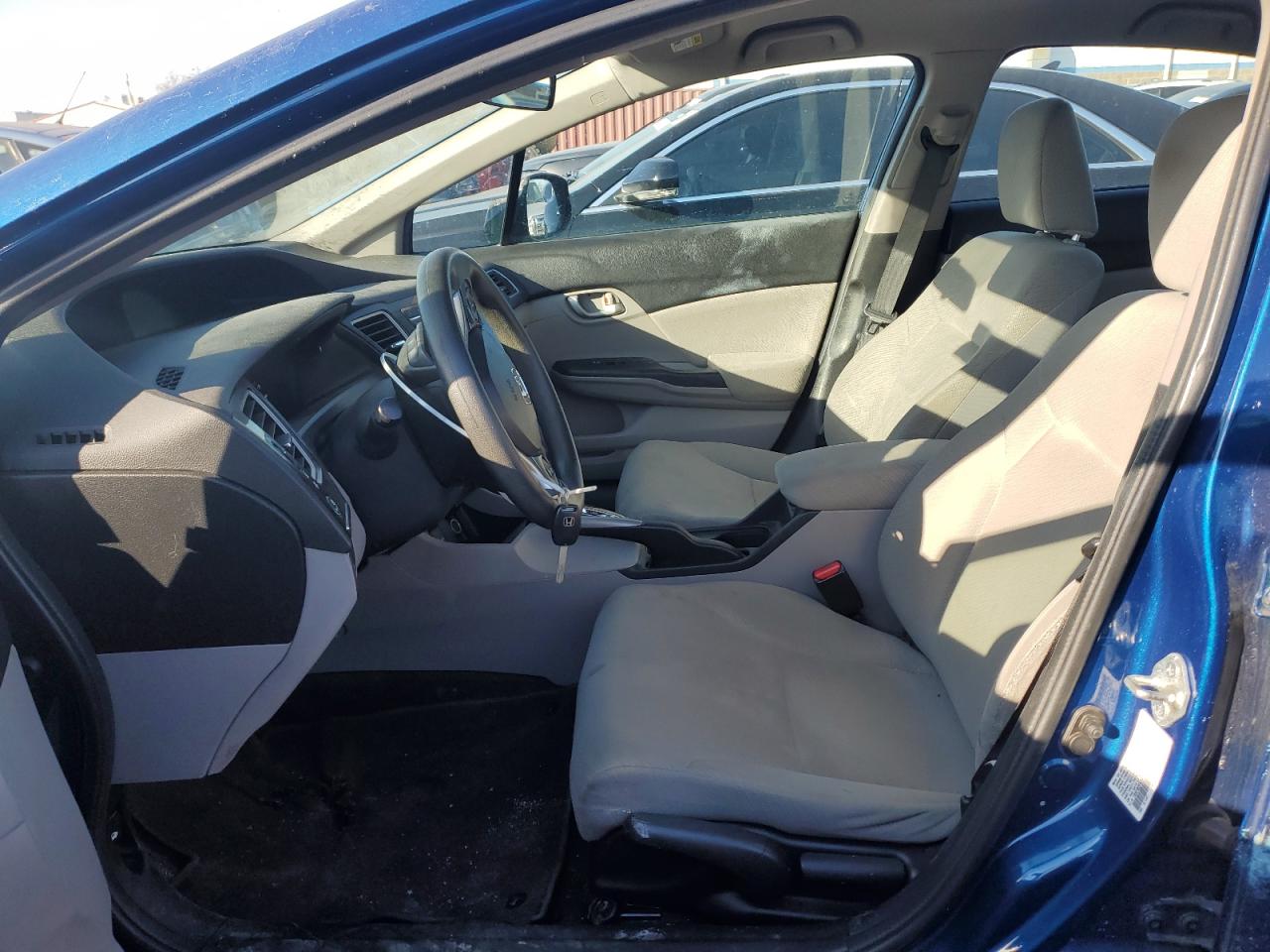 2013 Honda Civic VIN 19XFB2F52DE257550 Copart auction photo, all over damage thumbnail 7