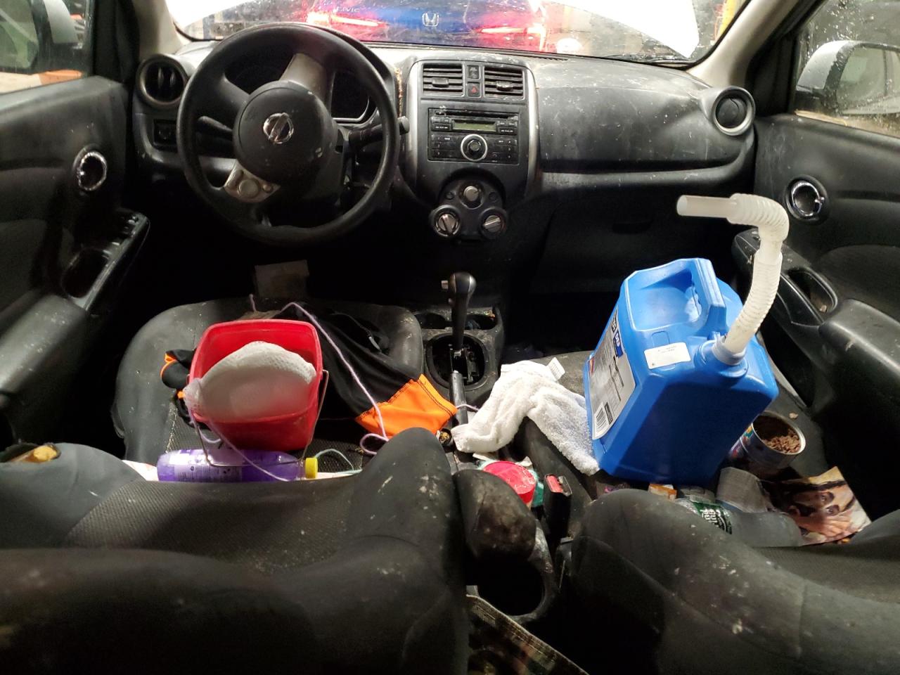 2013 Nissan Versa VIN 3N1CN7APXDL822268 Copart auction photo, front end / rear end damage thumbnail 8