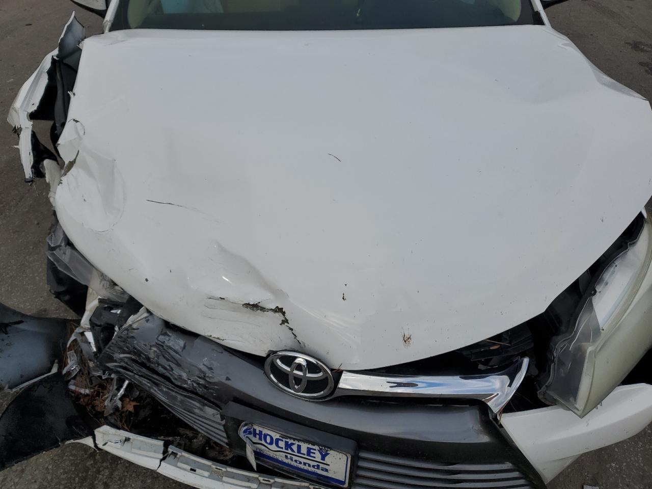 2016 Toyota Camry VIN 4T4BF1FK1GR526714 Copart auction photo, front end damage thumbnail 13