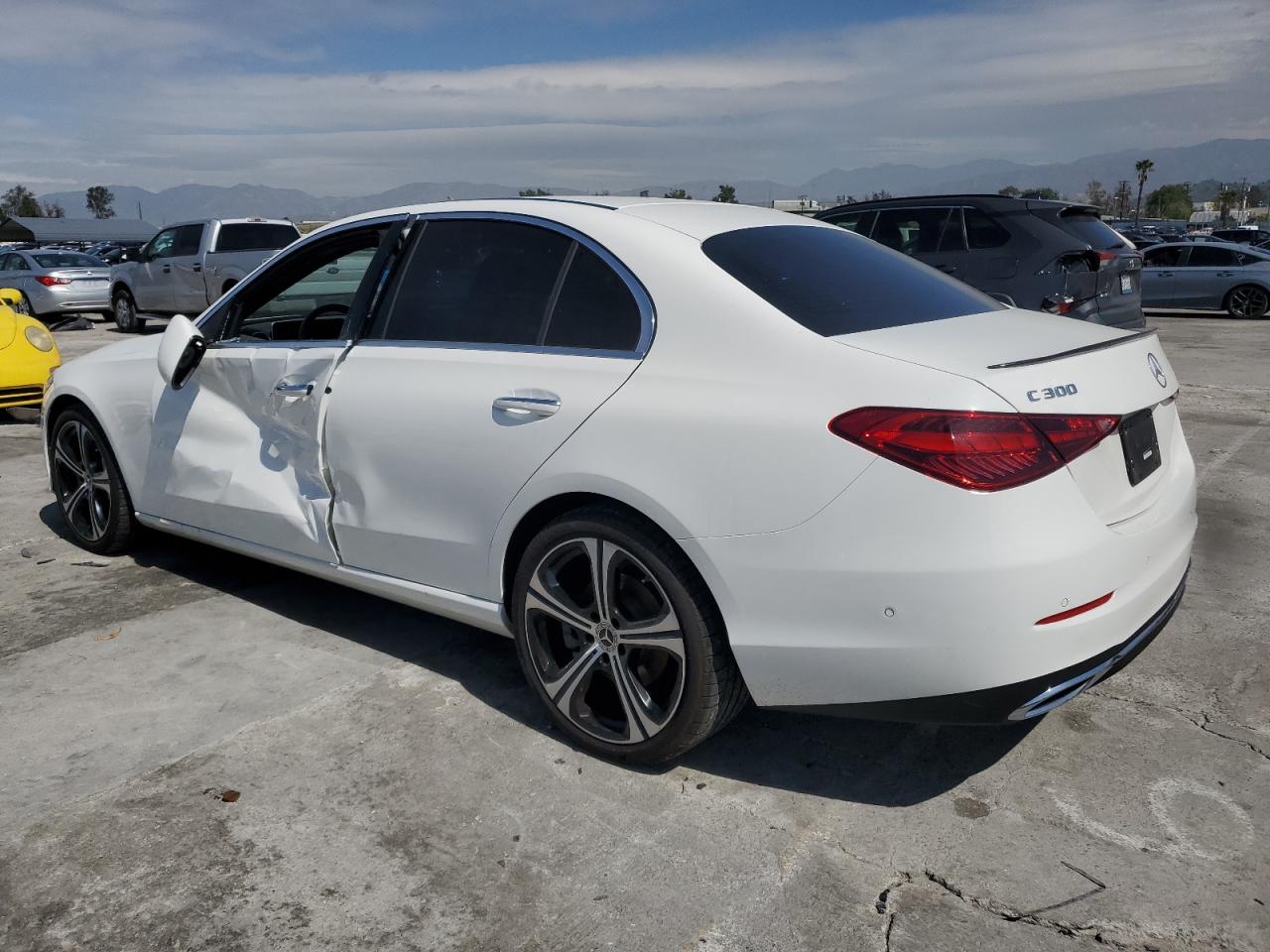 2024 Mercedes-Benz C-klasse VIN W1KAF4GB1RR185210 Copart auction photo, side damage thumbnail 2