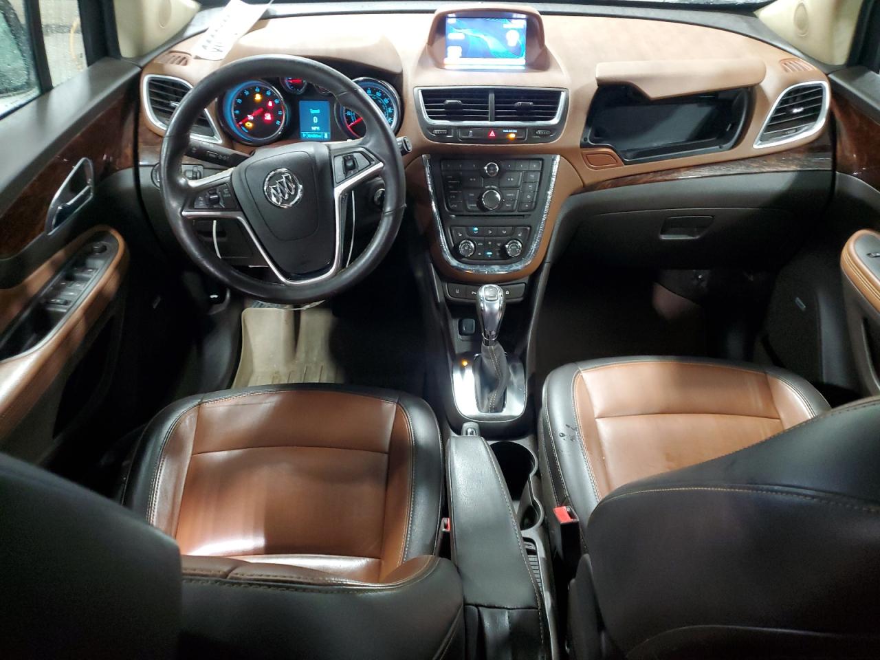 2014 Buick Encore VIN KL4CJHSB9EB709877 Copart auction photo, front end damage thumbnail 8