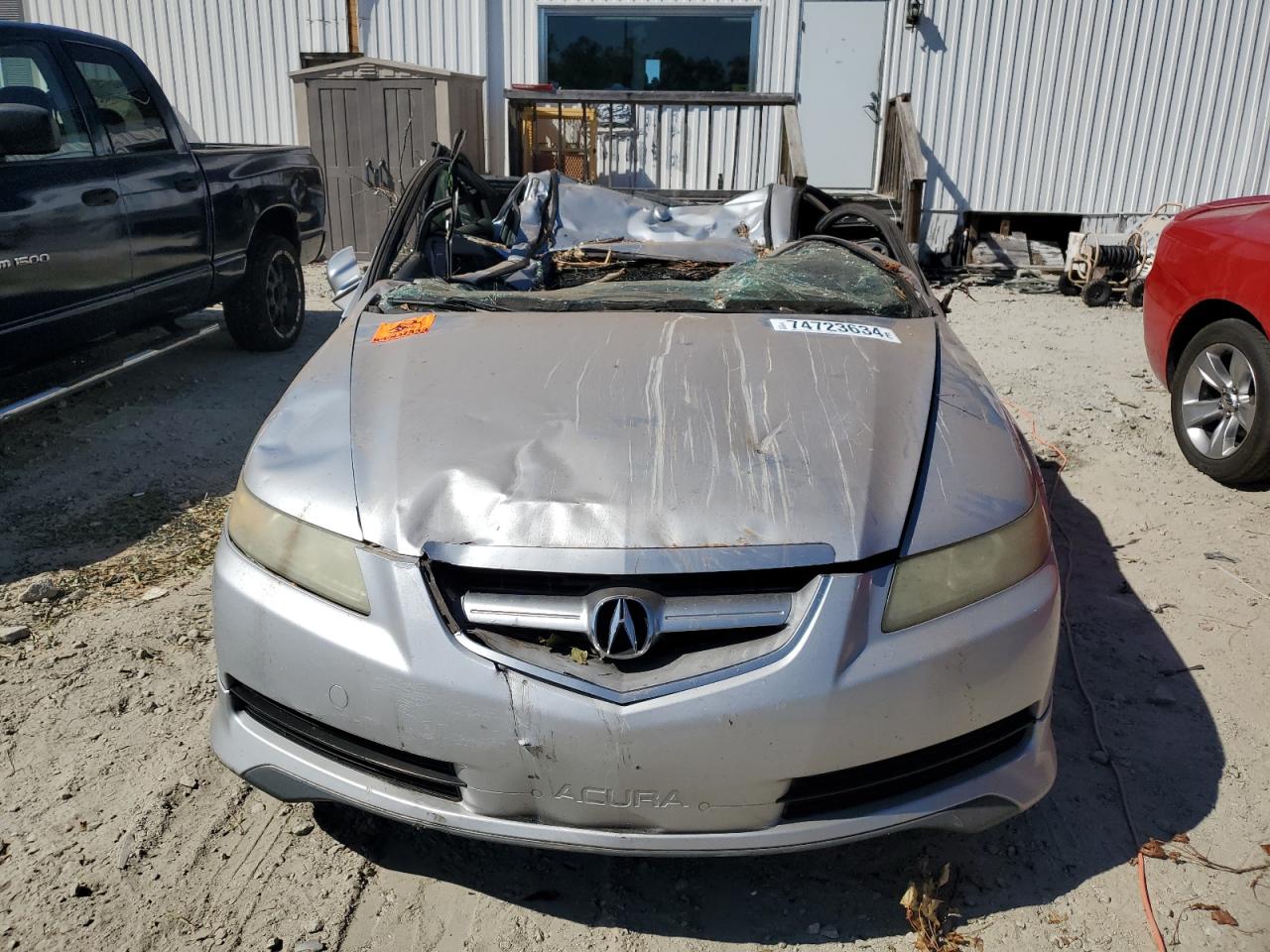 2004 Acura TL VIN 19UUA66294A032330 Copart auction photo, all over damage thumbnail 5