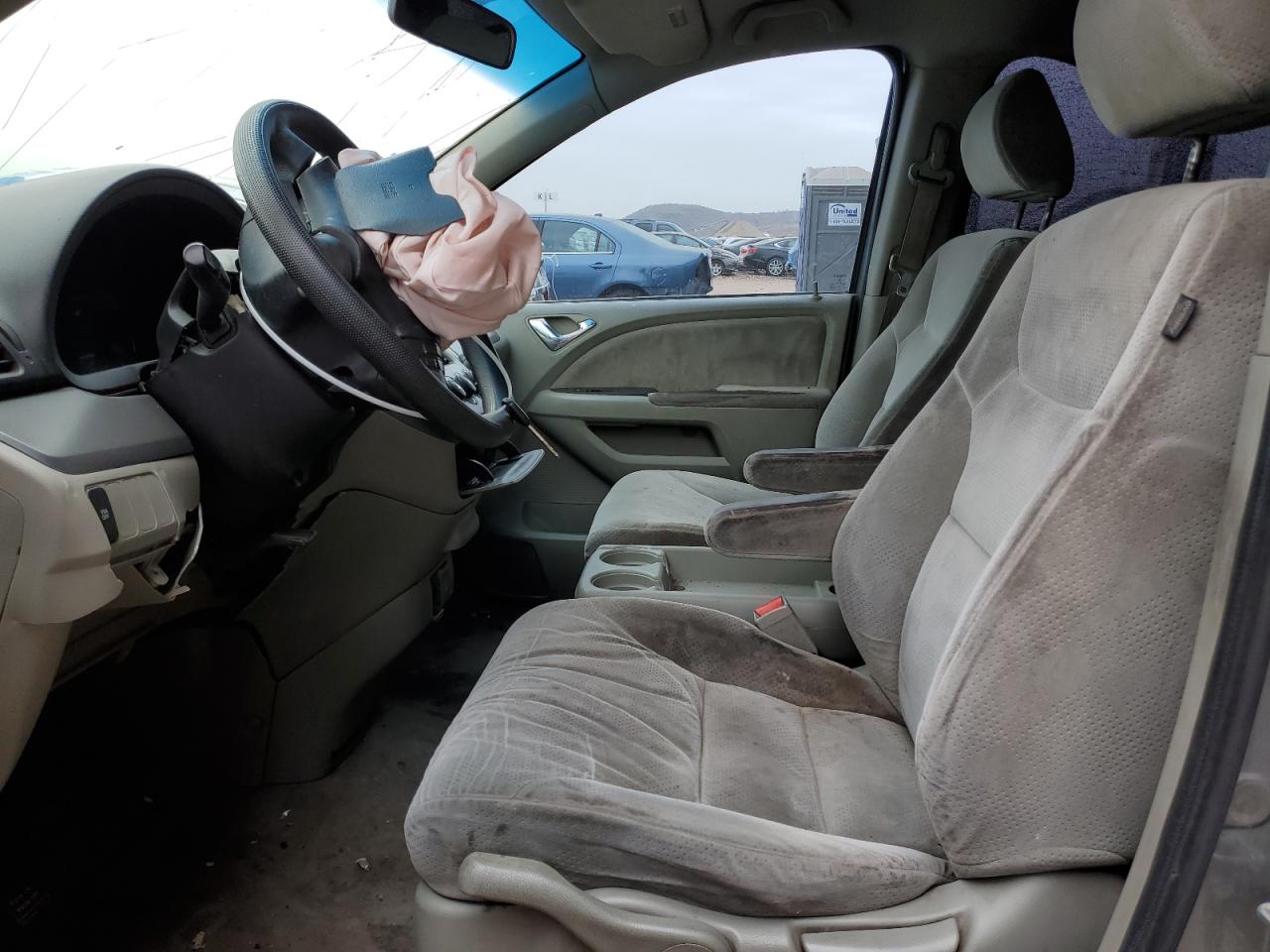 2007 Honda Odyssey VIN 5FNRL38287B120579 Copart auction photo, all over damage thumbnail 7
