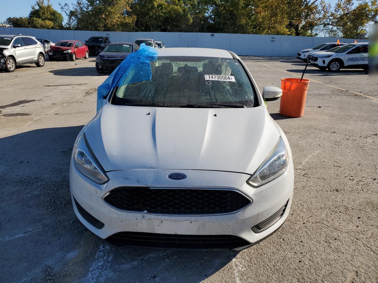 2016 Ford Focus VIN 1FADP3F20GL324295 Copart auction photo, side damage thumbnail 5