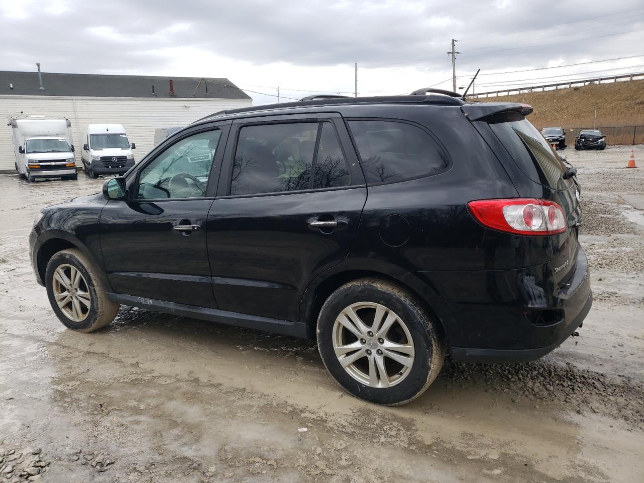 2012 Hyundai Santa Fe VIN 5XYZKDAG8CG134936 Copart auction photo, mechanical / rear end damage thumbnail 2