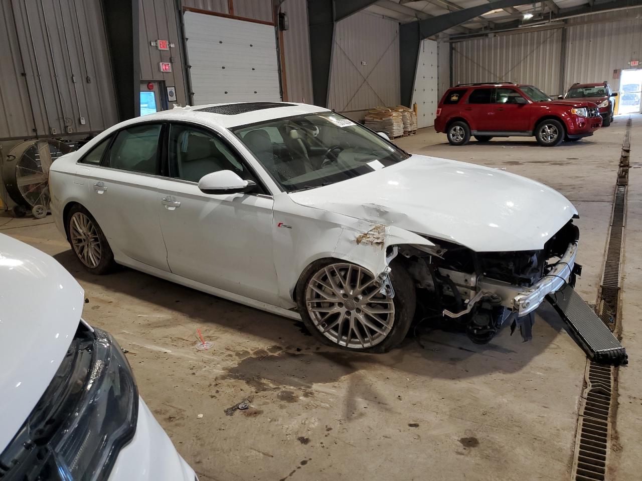 2016 Audi A6 VIN WAUHGAFC4GN010210 Copart auction photo, front end damage thumbnail 4