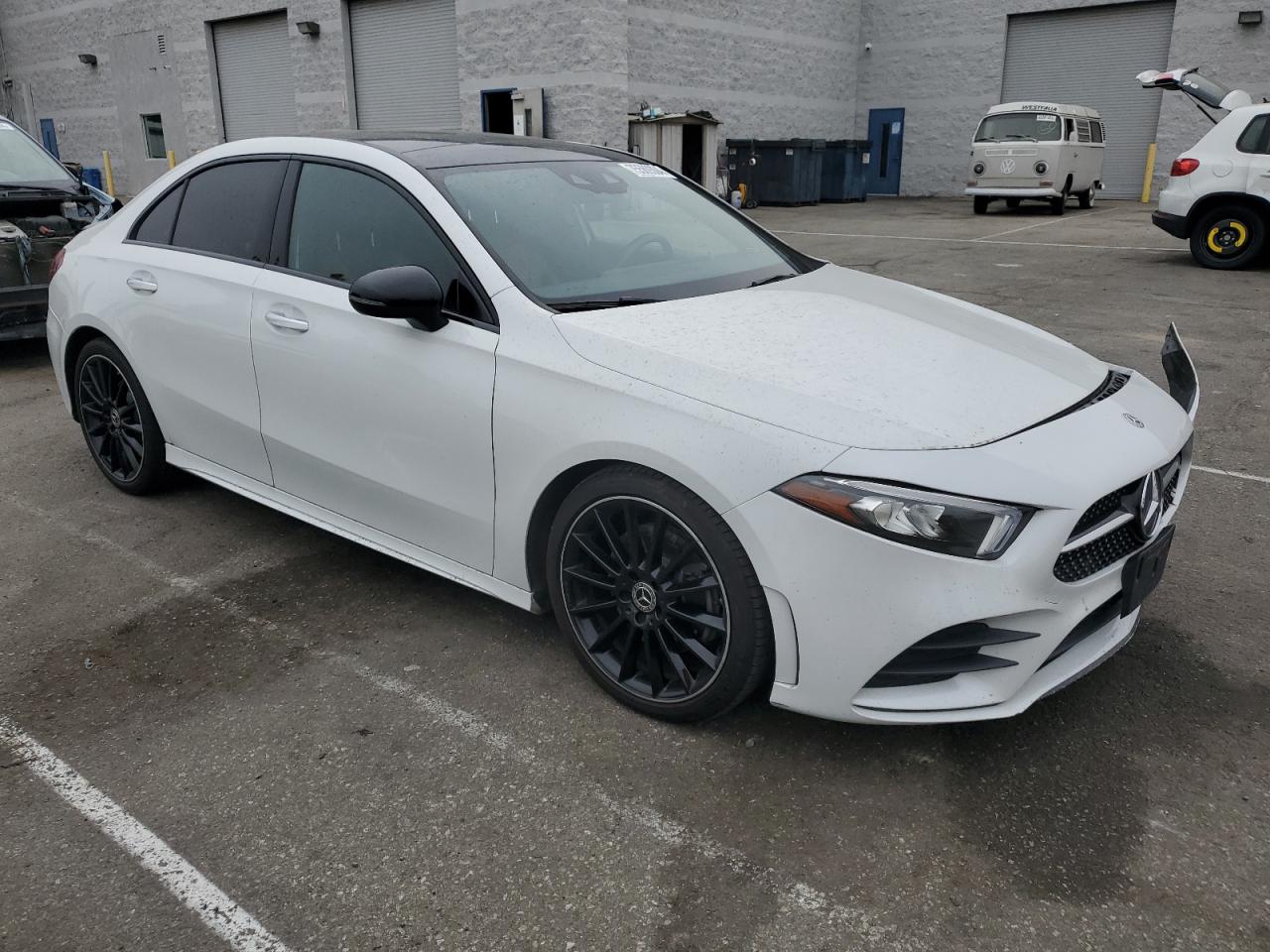 2019 Mercedes-Benz A-klasse VIN WDD3G4EB5KW022995 Copart auction photo, front end damage thumbnail 4