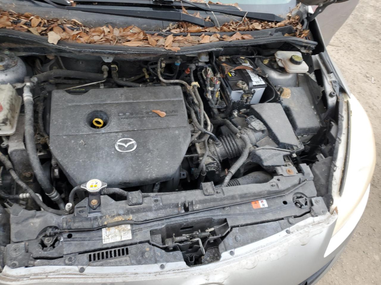 2012 Mazda 5 VIN JM1CW2BLXC0109570 Copart auction photo, mechanical / front end damage thumbnail 12