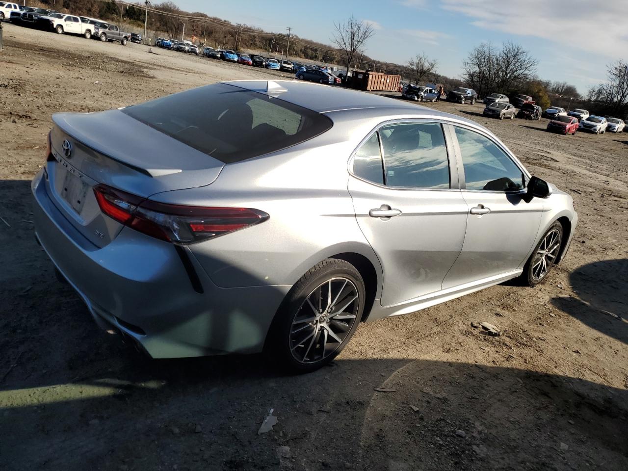 2022 Toyota Camry VIN 4T1G11AK9NU632959 Copart auction photo, side damage thumbnail 3