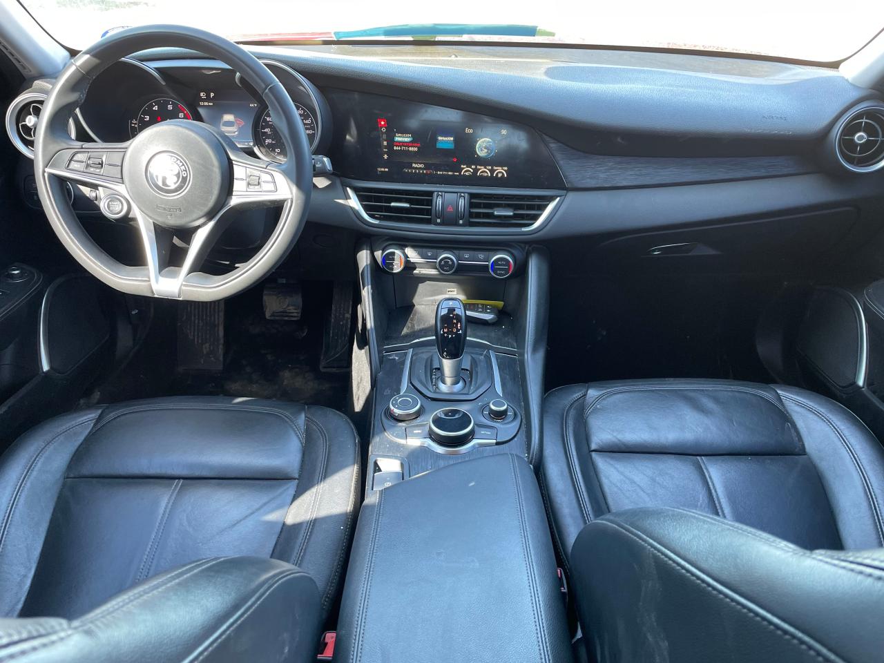 2019 Alfa Romeo Giulia VIN ZARFAMAN5K7605513 Copart auction photo, front end / minor dent/scratches damage thumbnail 9
